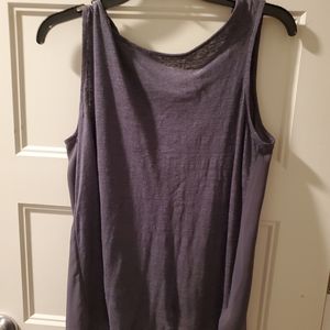 Catherine Malandrino blue grey top